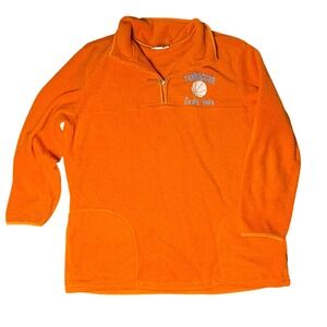 Avenue Tennessee Lady Vols‎ Fleece Pullover Quarter Zip Orange 14/16